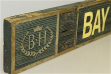  Arnold Palmer's FLA Home Course - Bay Hill Blvd Wooden Used Street Name Sign