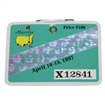 1997 Masters Series Badge #X12841 - Tigers First Major Win!