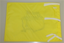 Fred Couples Signed 2012 Masters Embroidered Flag JSA ALOA
