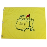 Adam Scott Signed 2013 Masters Embroidered Flag JSA ALOA