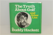 Buddy Hackett & Two Blind Golfers Lazaro & Charley Boswell Signed Golf Books JSA ALOA