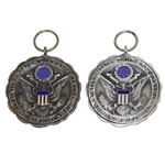 1962 & 1965 Senior Amateur Championship USGA Low Scorer Medals - Cleveland & Hartville