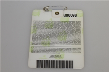 2007 Masters Tournament Series Badge #Q00098 - Zach Johnson Wins Green Jacket!