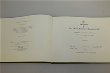 'Hoylake & the Amateur Championship' Ltd. Subscriber 1st. Edition 2001 Book Signed by Authors and Captain