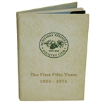 The First Fifty Years 1925-1975 Monterray Peninsula Country Club History 1st Ed. Book