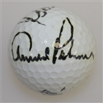 Arnold Palmer, Gary Player, & ChiChi Rodriguez Multi-Signed Golf Ball JSA ALOA