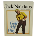 Jack Nicklaus Signed Golf My Way Book with Ken Bowden JSA ALOA