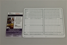Jack Nicklaus Signed Muirfield Village Golf Club Scorecard JSA #T67566