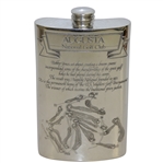 Augusta National Golf Club English Pewter Golf Flask - Excellent Condition