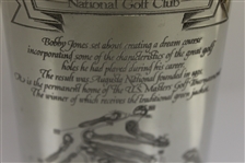 Augusta National Golf Club English Pewter Golf Flask - Excellent Condition