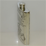 Augusta National Golf Club English Pewter Golf Flask - Excellent Condition