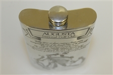 Augusta National Golf Club English Pewter Golf Flask - Excellent Condition