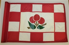 Cherry Hills Country Club Course Flown Hole #1 Flag with Tee Markers - Includes Letter