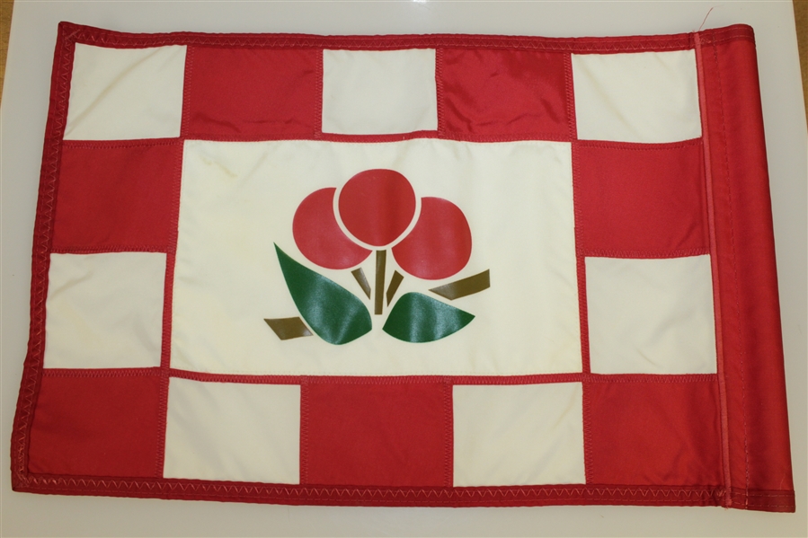 Cherry Hills Country Club Course Flown Hole #1 Flag with Tee Markers - Includes Letter