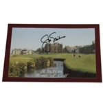 Jack Nicklaus Signed St Andrews Home of Golf Card/Postcard JSA ALOA