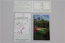 1997 Masters Items - Mon-Wed Tickets, Series Badge, Yard Book, Spec Guide, Journal, & other