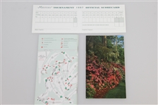 1997 Masters Items - Mon-Wed Tickets, Series Badge, Yard Book, Spec Guide, Journal, & other