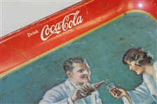1960's Coca-Cola 'Delicious and Refreshing' 1926 Replica Tin Drink Tray