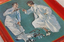 1960's Coca-Cola 'Delicious and Refreshing' 1926 Replica Tin Drink Tray
