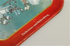 1960's Coca-Cola 'Delicious and Refreshing' 1926 Replica Tin Drink Tray