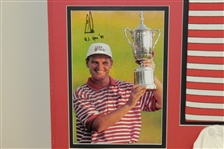 Ernie Els Signed 1997 US Open Final Rd Winning Sunday Worn Shirt & Hat! JSA ALOA