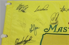 1997 Masters Flag (Seldom Seen, 1 Year Style) Signed by Players From That Year's Field JSA FULL #Z47550