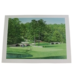 Ray Floyd Signed Ltd Ed The 11th at Augusta Helen Rundell #4/500 Print JSA ALOA