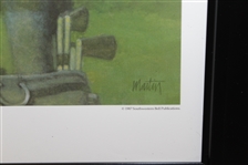 Ray Floyd Signed '1986 US Open at Shinnecock' Martin Print - Framed JSA ALOA