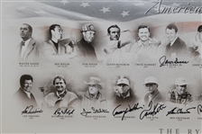 Ray Floyd's USA Ryder Cup 'America's Captains' Signed Giclee Gifted By PGA - Framed JSA ALOA
