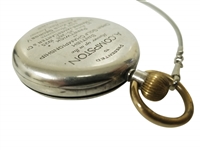 Archie Compston 1925 British Open Championship Runner-Up Gifted Silver Pocket Watch