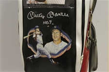 Mickey Mantle Signed Custom Painted Commemorative Golf Bag JSA FULL #B48406