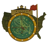 Augusta National Golf Club Trig-O-Lock Wall Clock