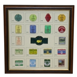 2016 Masters Tournament Iconic Badges Ltd Ed Pin Set #112/250 in Original Box