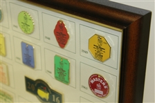 2016 Masters Tournament Iconic Badges Ltd Ed Pin Set #112/250 in Original Box