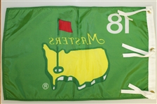Circa 1994 Masters Tournament Green Screen Flag