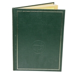1978 Masters Tournament Annual Book - Gary Player Winner