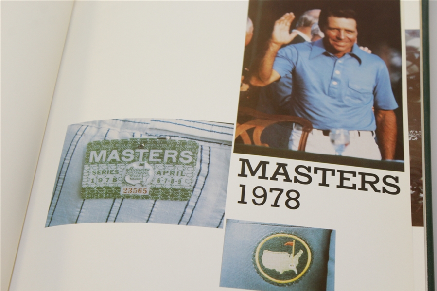 1978 Masters Tournament Annual Book - Gary Player Winner