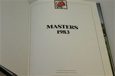 1983 Masters Tournament Annual Book - Seve Ballesteros Winner
