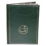 1985 Masters Tournament Annual Book - Bernhard Langer Winner