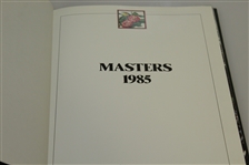 1985 Masters Tournament Annual Book - Bernhard Langer Winner