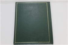 1985 Masters Tournament Annual Book - Bernhard Langer Winner