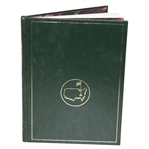 1996 Masters Tournament Annual Book - Nick Faldo Winner