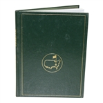 2000 Masters Tournament Annual Book - Vijay Singh Winner