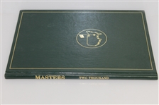 2000 Masters Tournament Annual Book - Vijay Singh Winner