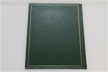 2000 Masters Tournament Annual Book - Vijay Singh Winner