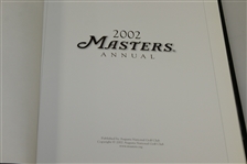2002 Masters Tournament Annual Book - Tiger Woods Winner