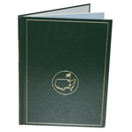 2003 Masters Tournament Annual Book - Mike Weir Winner