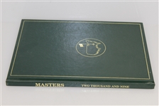 2009 Masters Tournament Annual Book - Angel Cabrera Winner
