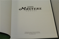 2009 Masters Tournament Annual Book - Angel Cabrera Winner