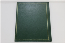 2009 Masters Tournament Annual Book - Angel Cabrera Winner